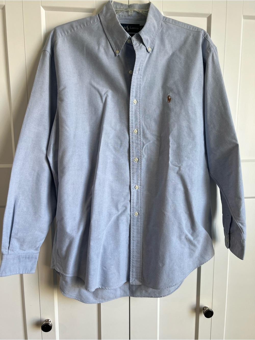 Ralph Lauren Light Blue Button-Down Oxford Shirt